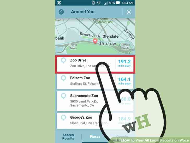 Image intitulée Afficher Tous les Rapports Locaux sur Waze Étape 5